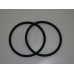 Set O-ring voorste krukasafdichting (aantal 2) 1956-1967